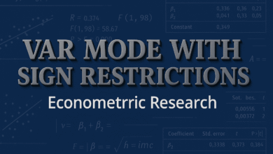 Mô hìn VAR ràng buộc dấu