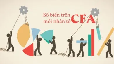 Số biến trên mỗi nhân tố