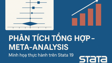Hướng dẫn thực hiện phân tích tổng hợp (meta analysis) trên Stata 19