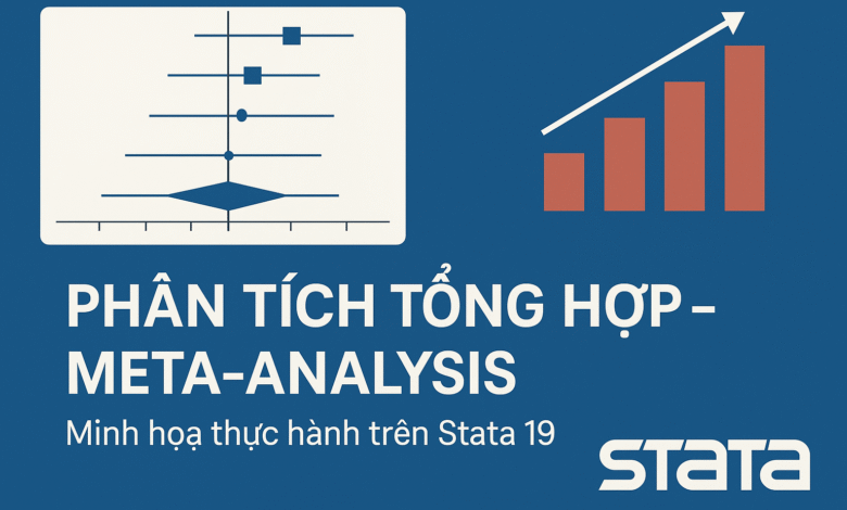 Hướng dẫn thực hiện phân tích tổng hợp (meta analysis) trên Stata 19