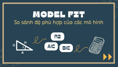 So sánh độ phù hợp và lựa chọn các mô hình hồi quy.