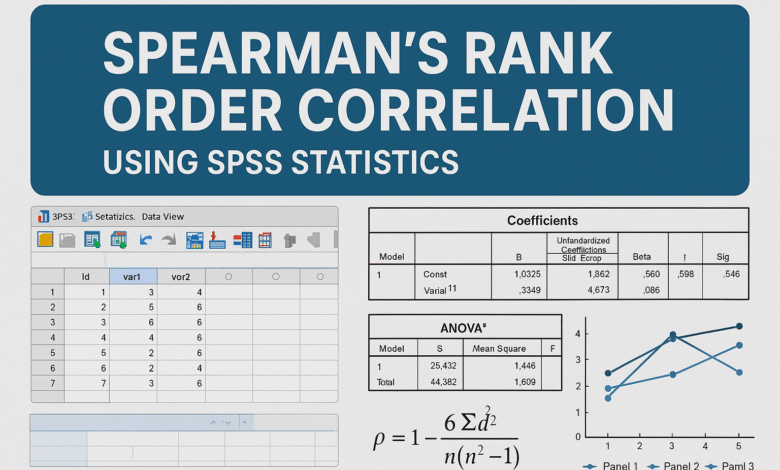 Thực hành phân tích tương quan hạng Spearman trên SPSS