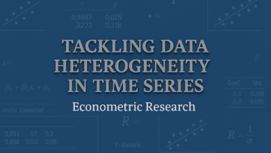 Hướng dẫn thực hiện xử lý tính không đồng nhất trong chuỗi thời gian với Stata