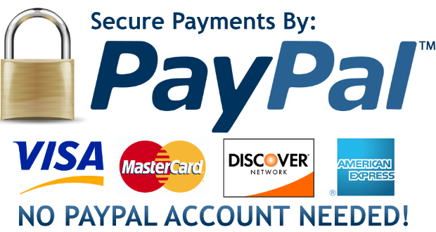 Hướng dẫn thanh toán trong quốc tế qua thẻ Visa, Master hoặc PayPal - được bảo mật hoàn toàn bởi PayPal