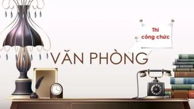 Bộ đề thi công chức năm 2013 - Văn phòng
