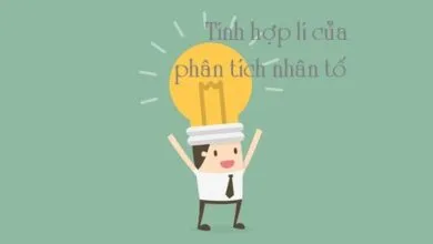 Tính hợp lí của phân tích nhân tố