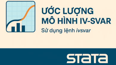 Ước lượng mô hình IV-SVAR trên Stata với lệnh ivsvar