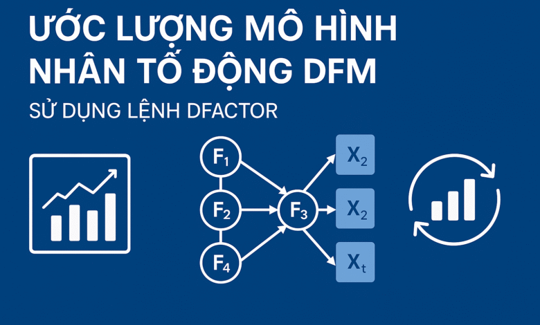 Ước lượng mô hình nhân tố động với lệnh dfactor trên Stata
