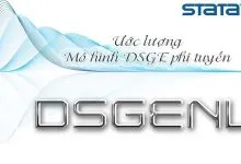 Hướng dẫn ước lượng mô hình DSGE phi tuyến trên Stata 16 bằng câu lệnh dsgenl