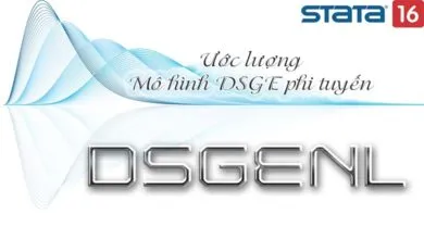 Hướng dẫn ước lượng mô hình DSGE phi tuyến trên Stata 16 bằng câu lệnh dsgenl