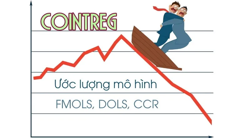 Ước lượng mô hình FMOLS DOLS bằng lệnh cointreg