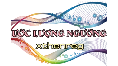 Ước lượng ngưỡng cho mô hình bảng động tuyến tính với câu lệnh xthenreg trên Stata