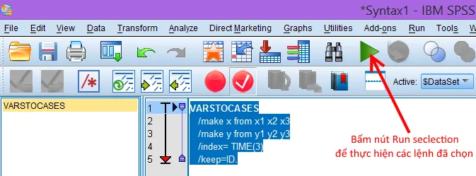Chuyển bảng ngang thành bảng dọc - Restructure wide to long