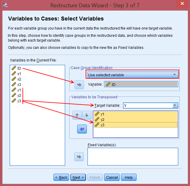 Chuyển bảng ngang thành bảng dọc - Restructure wide to long