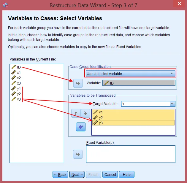 Chuyển bảng ngang thành bảng dọc - Restructure wide to long